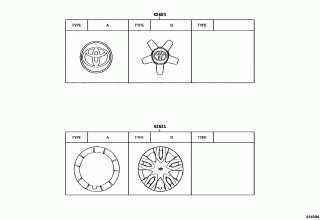 DISC WHEEL & WHEEL CAP 2